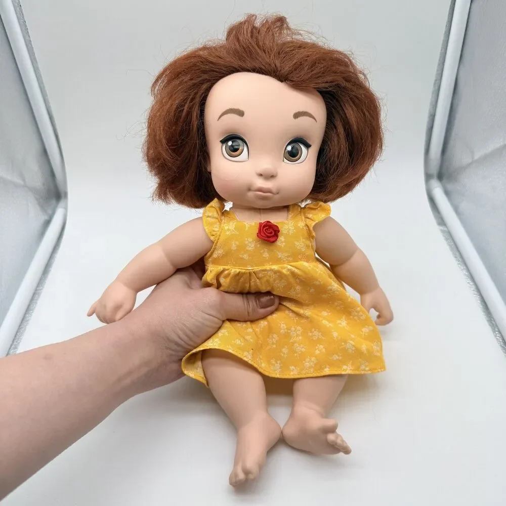 DISNEY Animators Collection ORIGINS Baby Belle 13” Doll - Rare & Discontinued